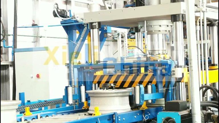 Automotive wheel shaping automation demonstration,hydroforming pressen Manufacturer Chinese,