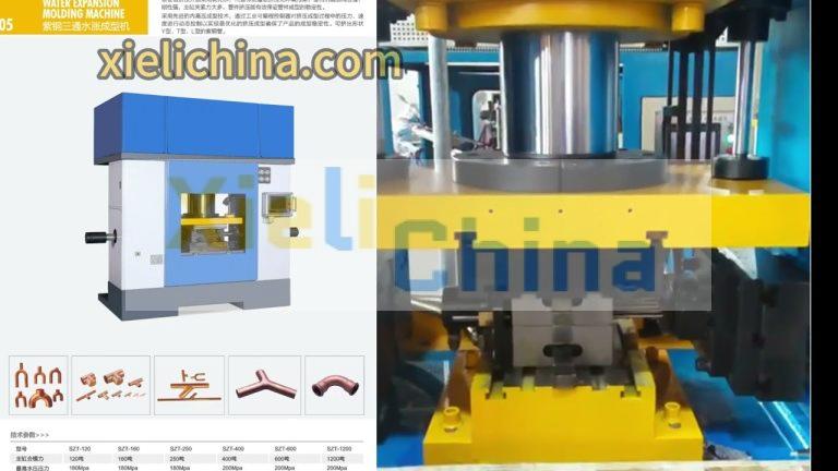 Tee Y Type Copper Fitting machinery manufacturers in china.(1 time form 3 pices)