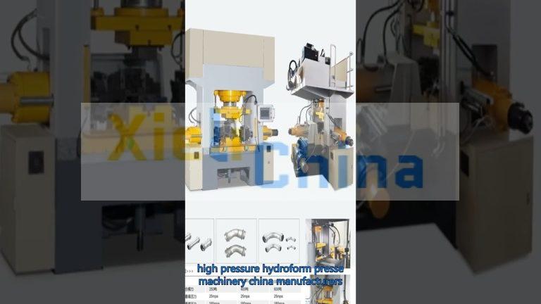 stainless steel tee fittings Automatic hydro forming machinery china manufacturers.