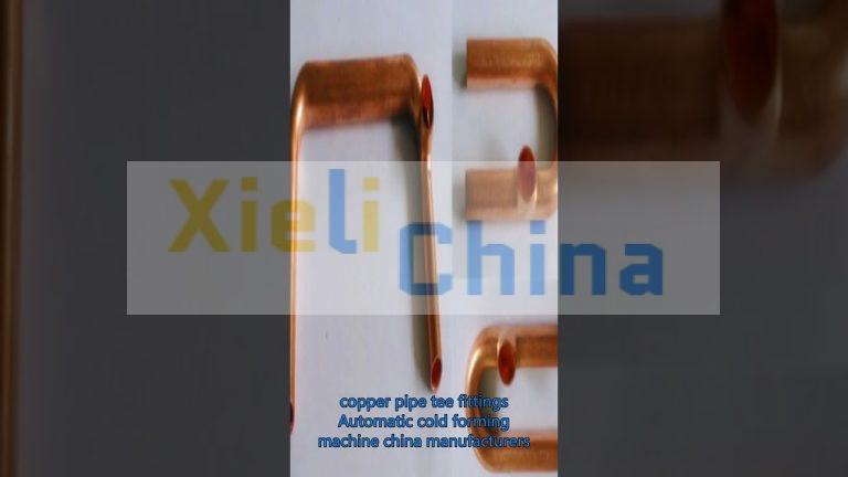 copper pipe tee fittings Automatic hydro forming machinery china manufacturers.